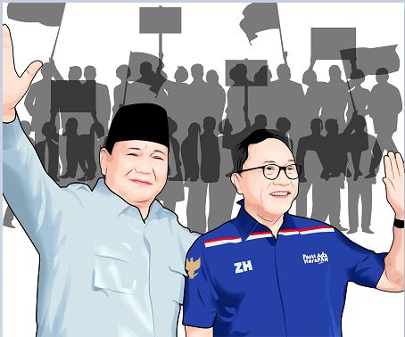 Prabowo Subianto dan Zulkifli Hasan