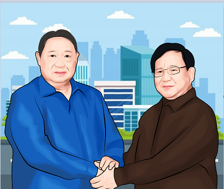 Prabowo Subianto Bertemu Susilo Bambang Yudhoyono