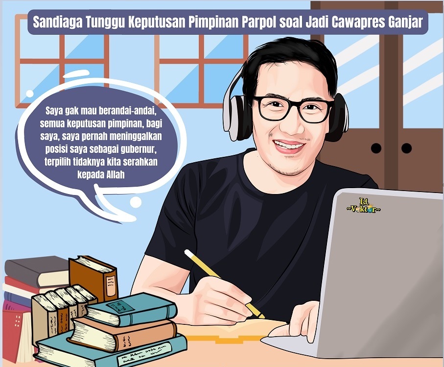 Sandiaga Tunggu Keputusan Pimpinan Parpol Soal Jadi Cawapres Ganjar