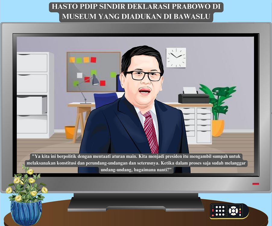 Hasto PDIP Sindir Deklarasi Prabowo di Museum yang Diadukan ke Bawaslu