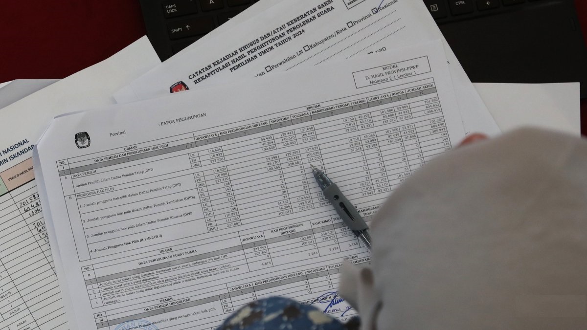 Anggota KPU Diburu Warga Bawa Anak Panah dan Tombak, Rekapitulasi di Papua Pegunungan Terlambat