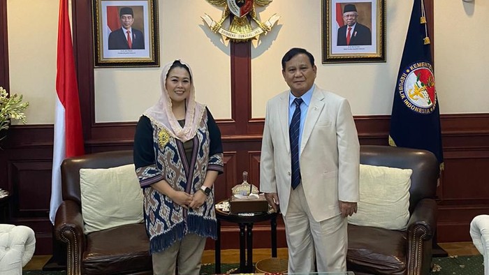 Prabowo Bertemu Yenny Wahid Sore Ini