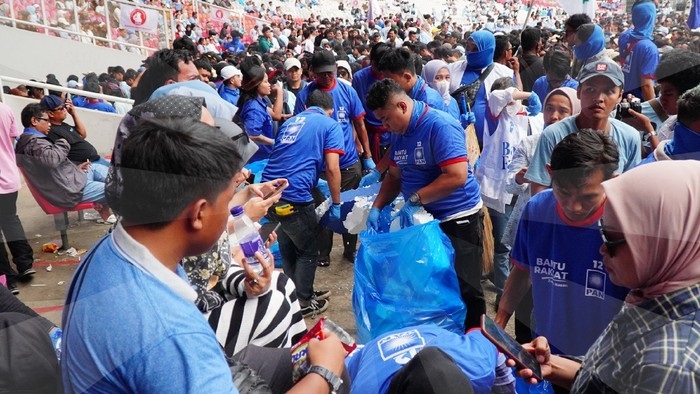 Tidak Janjian tapi Sepemikiran, PAN dan Gibran Sama-sama Bersihkan GBK